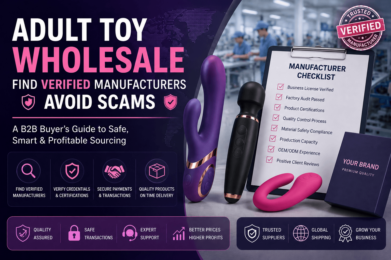 Adult Toy Wholesale: How to Find Verified Manufacturers and Avoid Common Scams — Evokomoribi B2B adult wellness OEM