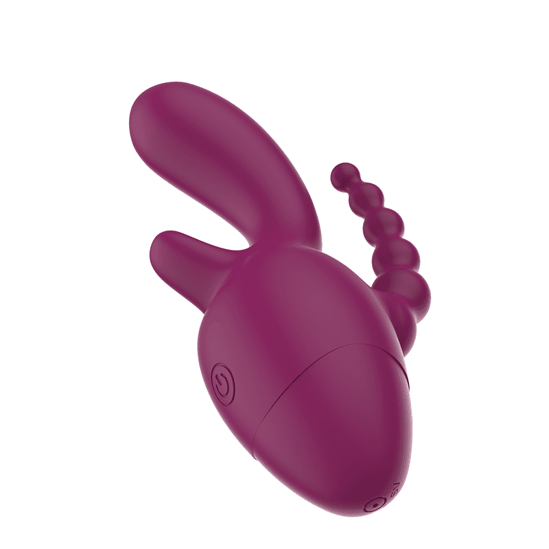 A0182 Triple-Stimulation Rabbit Vibrator A0182 private label OEM manufacturer CE RoHS certified China
