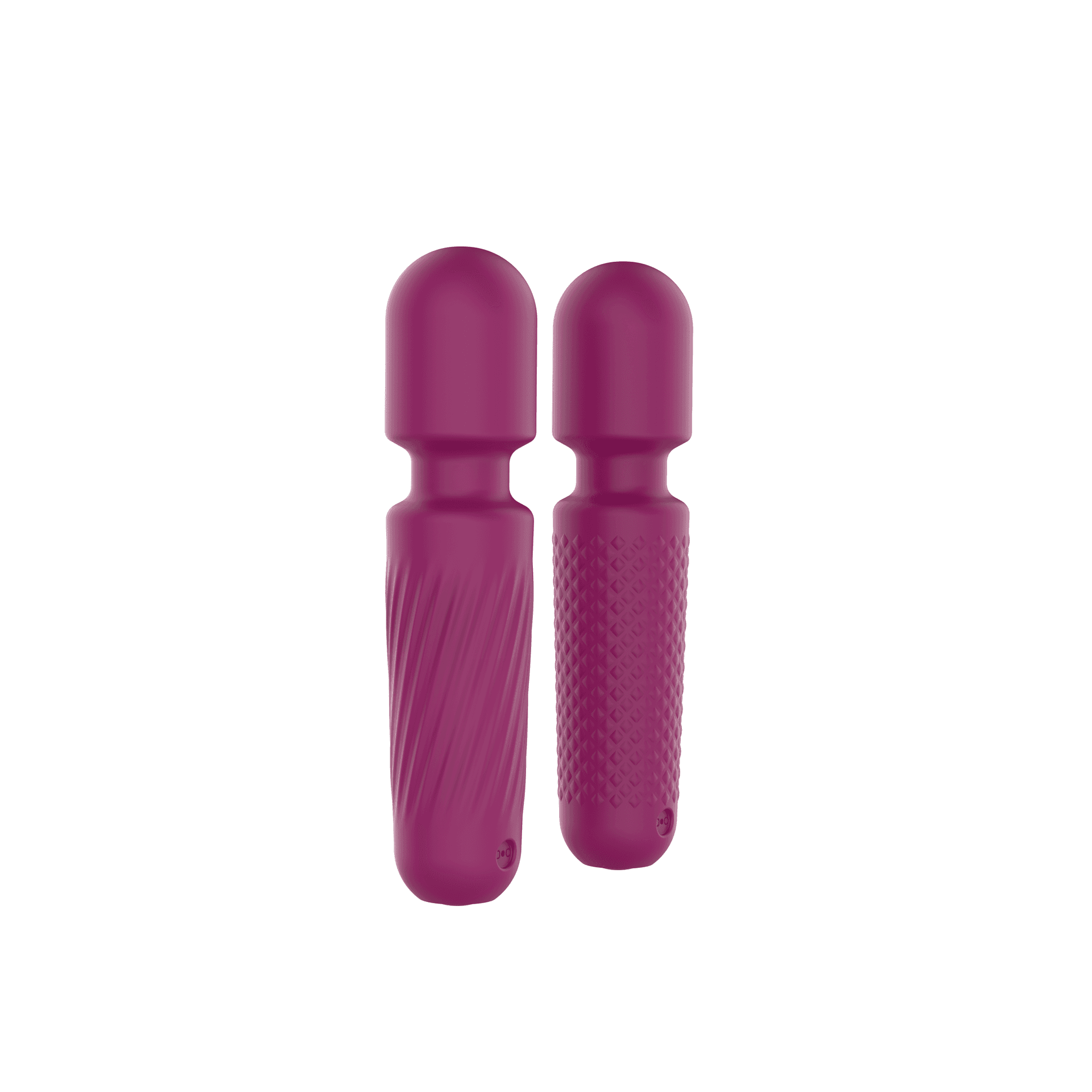 LZ024 Mini AV Wand Vibrator — Dual Texture Variants (LZ024) — Body-Safe Silicone Devices by Evokomoribi