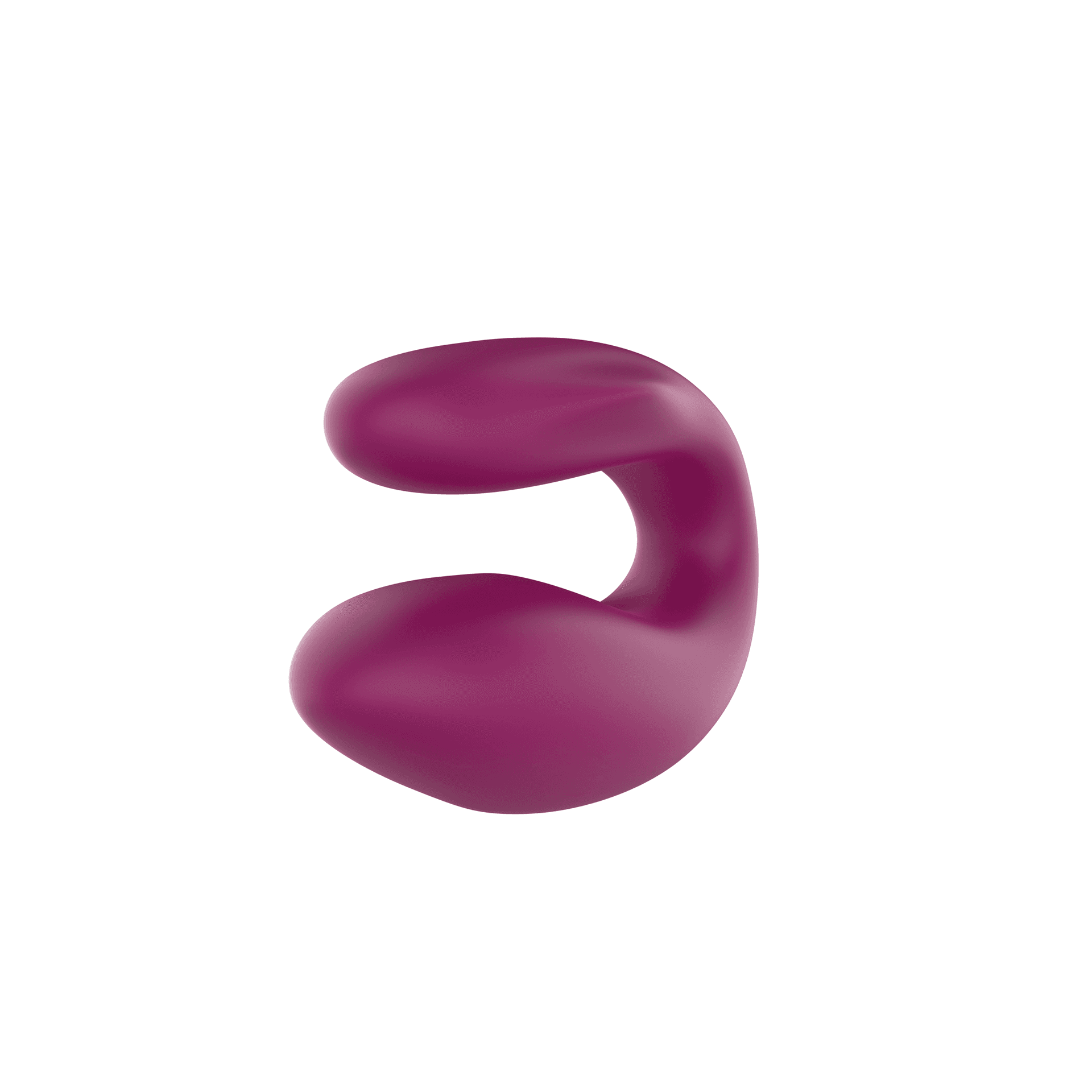 LZ102 U-Shaped Dual-Motor Couples Vibrator (LZ102) — App Controlled Products by Evokomoribi