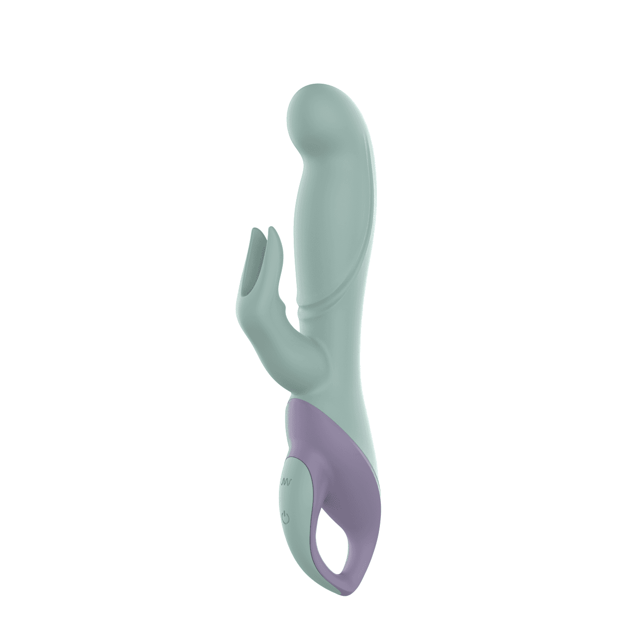 A0040 A0040 Rechargeable Dual-Motor Rabbit Vibrator with Finger-Loop Handle β Magnetic USB Charging & IPX6 Waterproof private label OEM manufacturer CE RoHS certified China