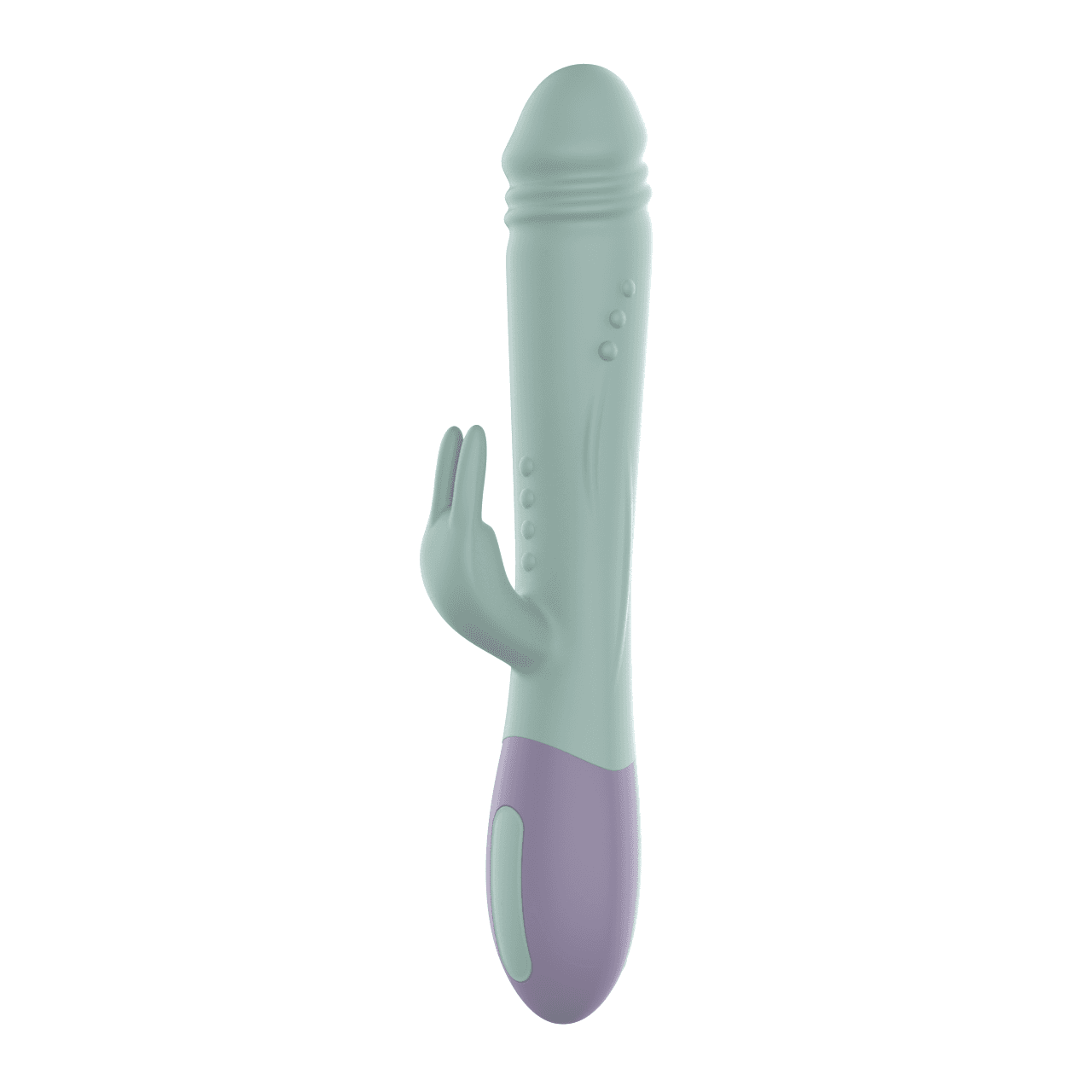 A0091 A0091 Rechargeable Realistic Rabbit Vibrator with Independent Dual-Motor Control β 10 Modes Per Motor private label OEM manufacturer CE RoHS certified China