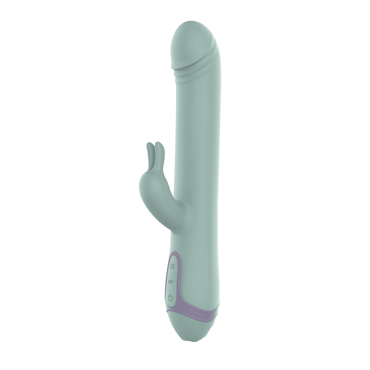 A0117 A0117 Soft-Touch Realistic Rabbit Vibrator with Independent Dual-Motor Control β 7 Modes Per Motor private label OEM manufacturer CE RoHS certified China